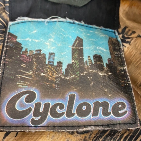 Cyclone Black Trench Puffer Jacket - Picture 7 of 12